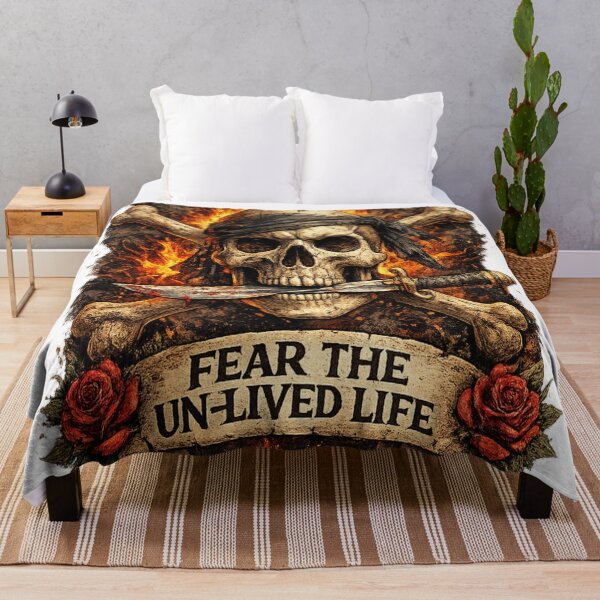 Item preview, Fearless spirit skull designed and sold by urbanshop7.