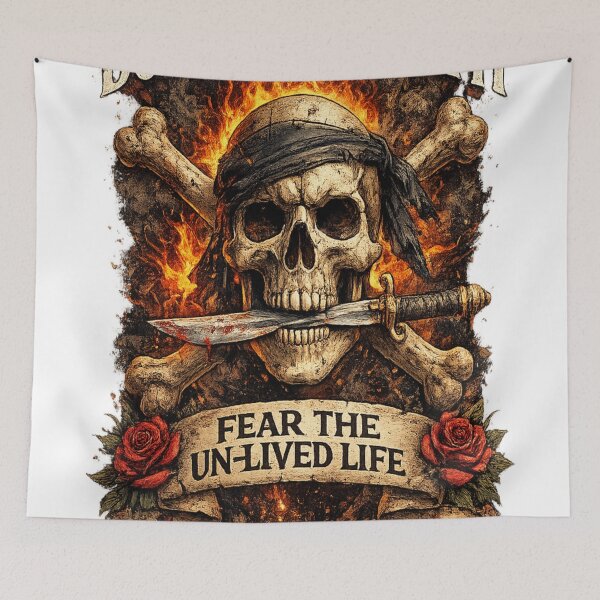 Item preview, Fearless spirit skull designed and sold by urbanshop7.