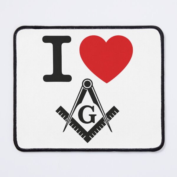 Item preview, I Love Freemasonry designed and sold by magicone.