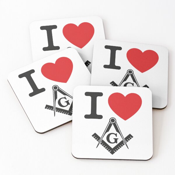 Item preview, I Love Freemasonry designed and sold by magicone.