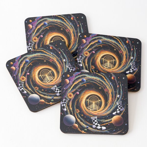 Item preview, Abstract Lost Sock Drawer Dimension designed and sold by O'clock Vibes.