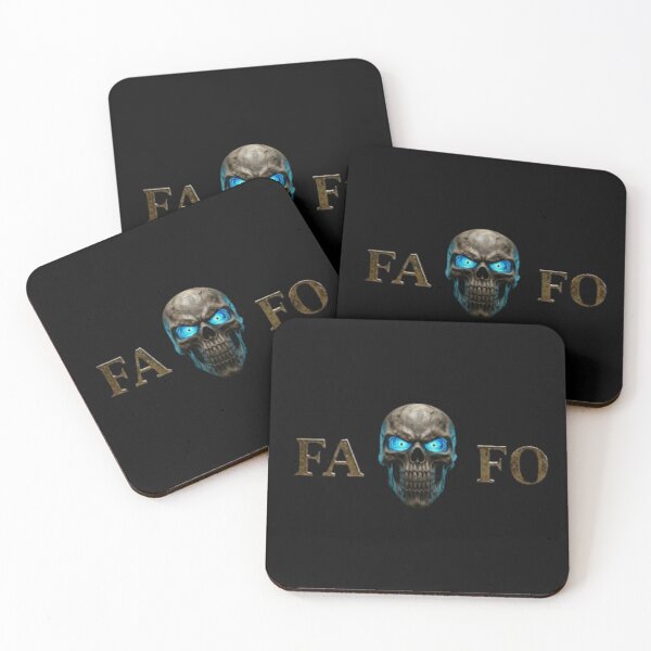 Item preview, Skull FA FO designed and sold by InkShiftLabs.