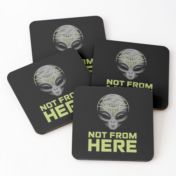 Item preview, ALIEN - NOT FROM HERE  designed and sold by 123ks.