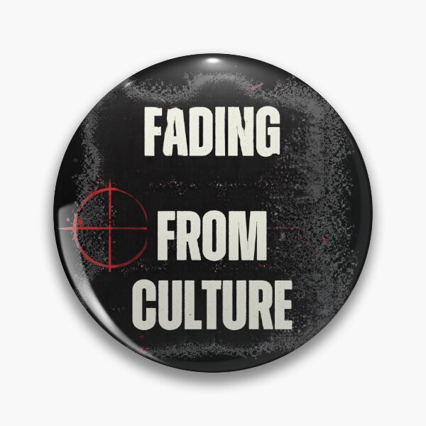 Item preview, Fading From Culture – Grunge Stencil Crosshair Design designed and sold by Didyounes.