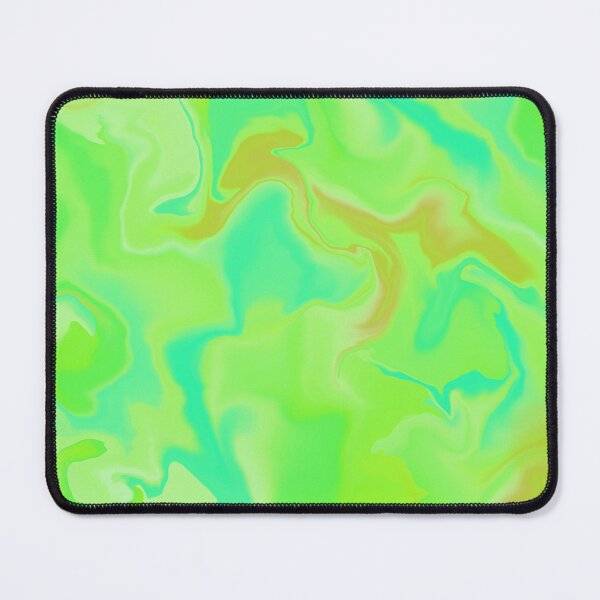Item preview, Neon Green Fluid Marble Abstract designed and sold by depictgore.