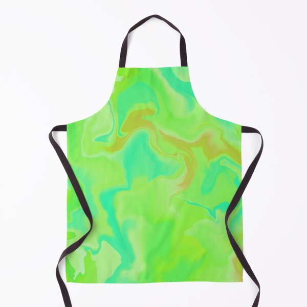 Item preview, Neon Green Fluid Marble Abstract designed and sold by depictgore.