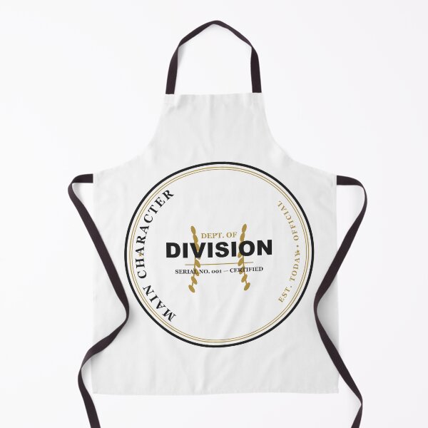 Item preview, Main Character Division Official Seal Parody Design designed and sold by Mega-Shopping.