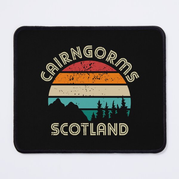 Item preview, Cairngorms Scotland Vintage Retro Sunset designed and sold by ForzaDesigns.
