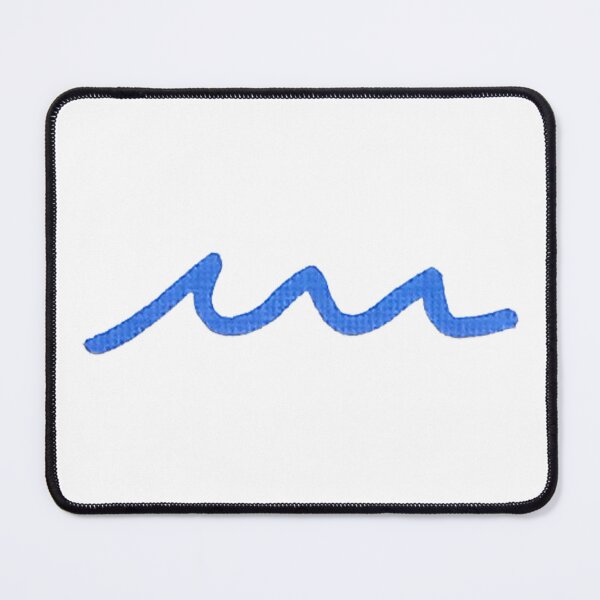 Item preview, Illustrated Blue Sea Wave designed and sold by ElizabethCoelho.