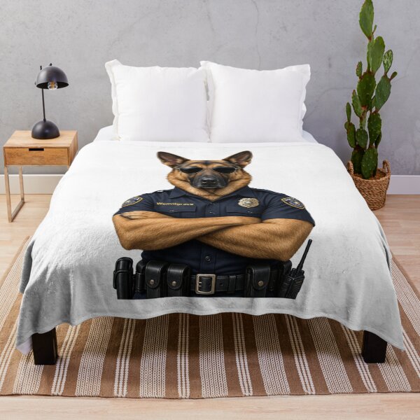 Item preview, Police Dog designed and sold by Wenvilgrace.