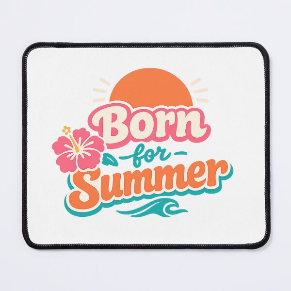 Item preview, Tropical Summer Hibiscus and Wave designed and sold by Wonder-Ink-Lab.