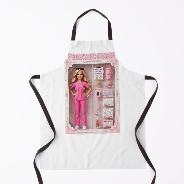 Item preview, Pediatric Nurse Collector Edition Doll Barbiecore Nurse Pink Scrubs Doll in Box designed and sold by Neurospicy Trolls.