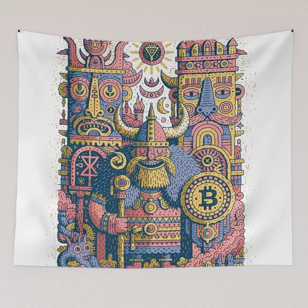 Item preview, Copy of Viking Oracle Totem — Psychedelic Northern Shaman designed and sold by Romgora.