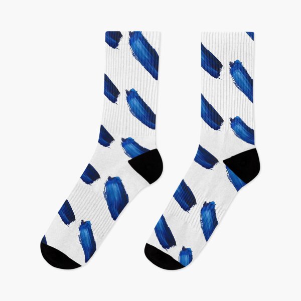 Item preview, Abstract Classic Blue Watercolor Brush  designed and sold by BetweenForms.
