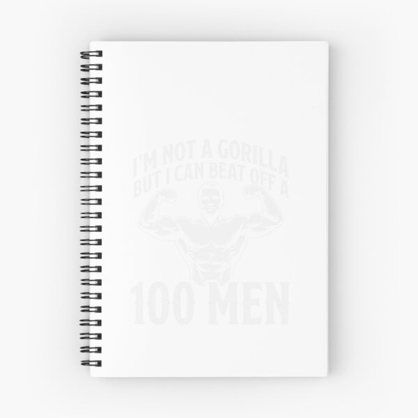 Item preview, I'm Not A Gorilla But I Can Beat Off A 100 Men designed and sold by GCFULLA.
