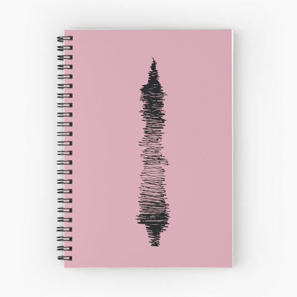 Item preview, Minimalist Black Scribble Soundwave Art designed and sold by BetweenForms.
