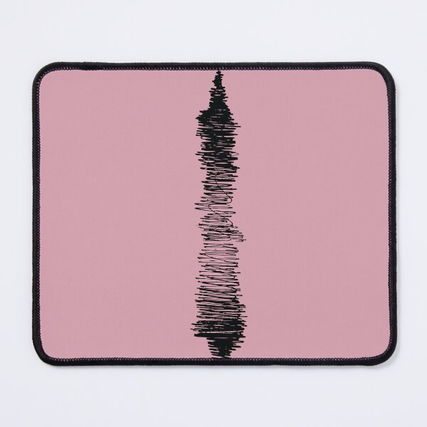 Item preview, Minimalist Black Scribble Soundwave Art designed and sold by BetweenForms.