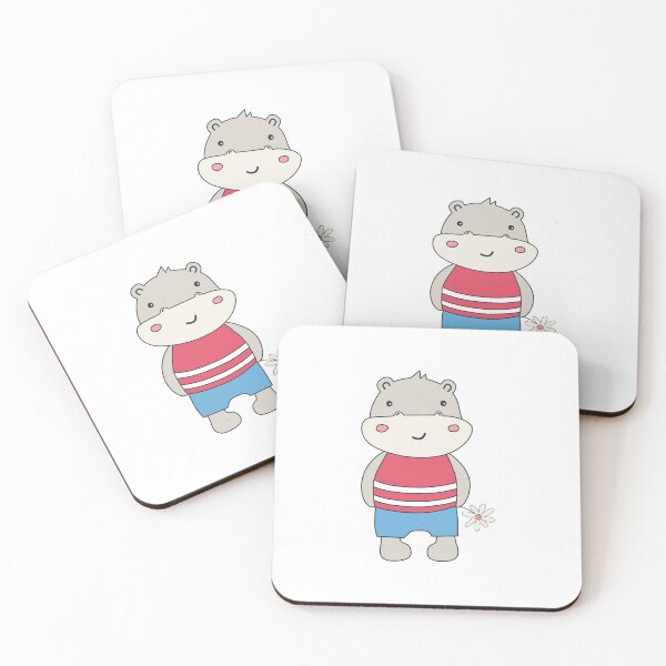 Item preview, Cute Little Hippo designed and sold by IrynaAlex.