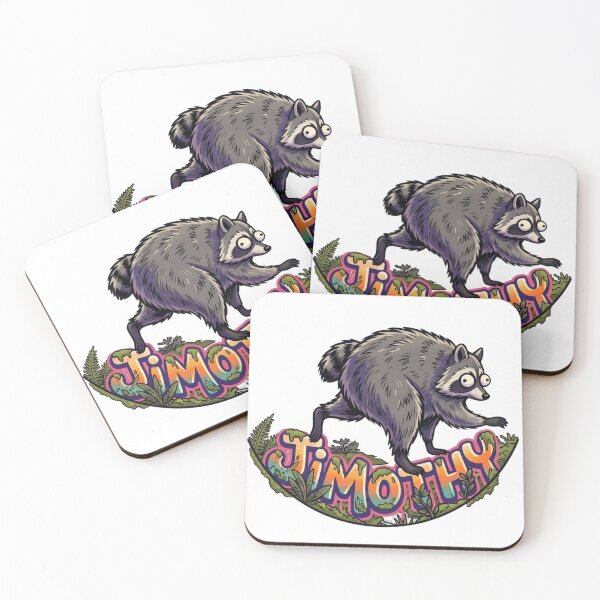 Item preview, Jimothy Raccoon Viral Meme Urban Graffiti Art designed and sold by DanniJordan.