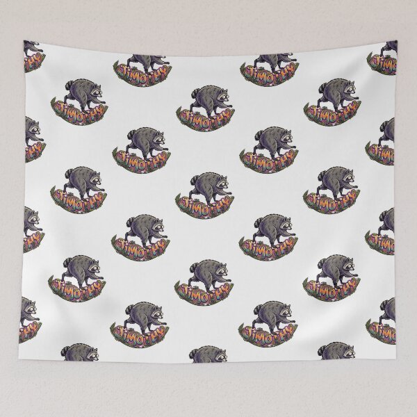 Item preview, Jimothy Raccoon Viral Meme Urban Graffiti Art designed and sold by DanniJordan.