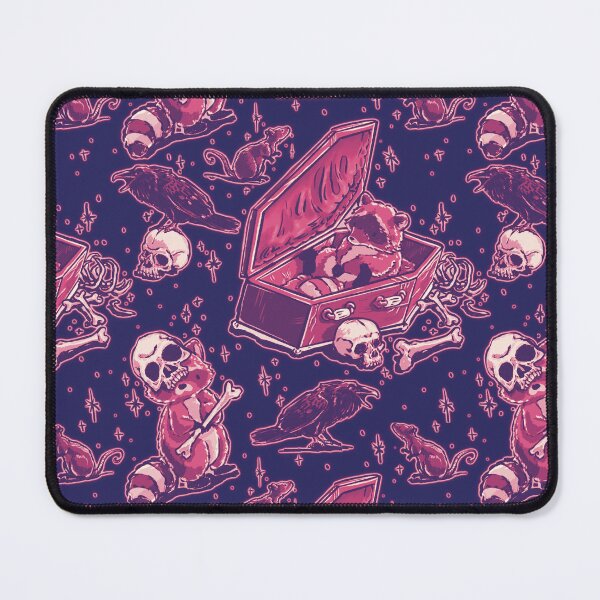 Item preview, coffin raider raccoons halloween designed and sold by Arty and Awkward.