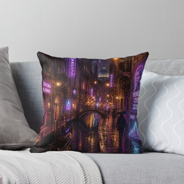 Item preview, ciberpunk de Venecia 2150 | Colección futurista de Venecia Neon Atlas designed and sold by NSAstore.