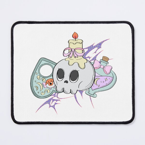 Item preview, Pastel Goth Skull & Potion - Cute Y2K Witchy Aesthetic designed and sold by rufusorosen.