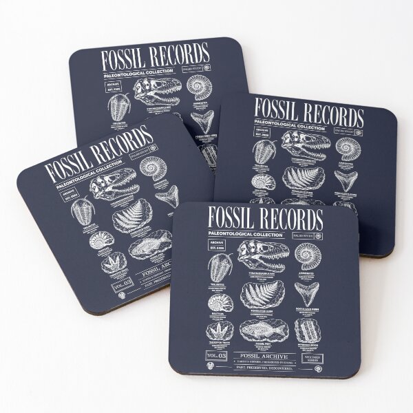 Item preview, Fossil Records Prehistoric Paleontology Illustration Collection  designed and sold by CamaleonDesigns.