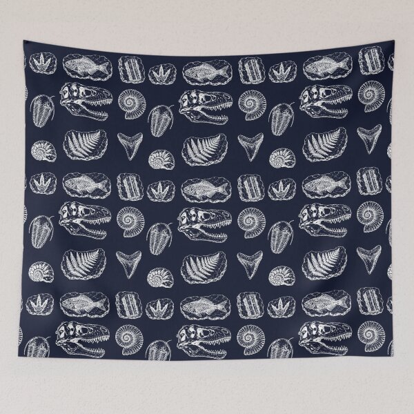 Item preview, Fossil Records Prehistoric Paleontology Illustration Collection  designed and sold by CamaleonDesigns.
