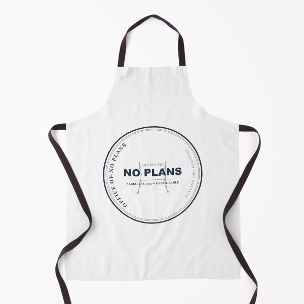Item preview, Office Of No Plans Official Seal Funny Introvert Design designed and sold by Mega-Shopping.