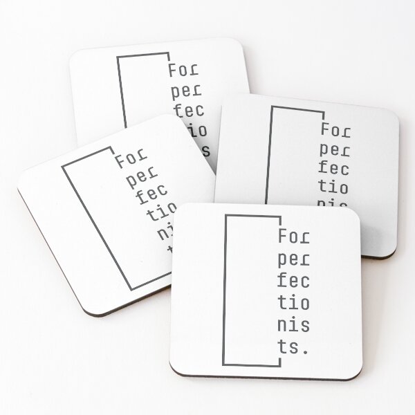 Item preview, For Perfectionists Text Alignment Failure Art designed and sold by drTerrens.
