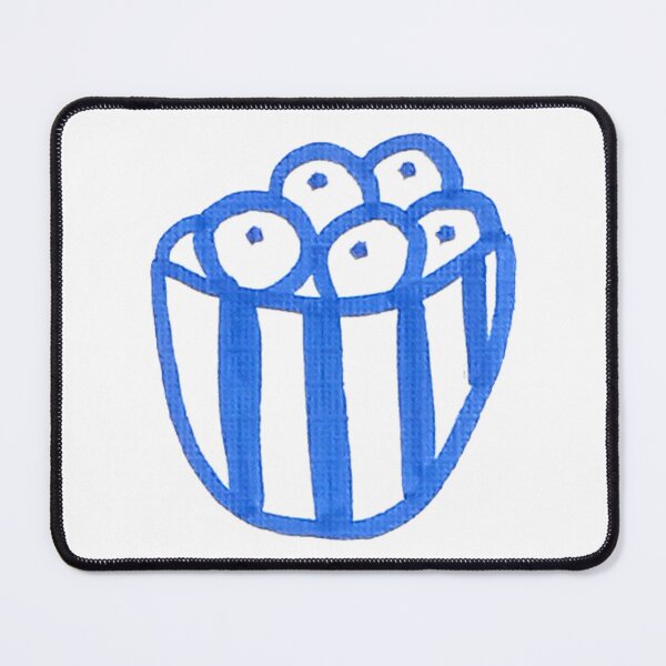 Item preview, Illustrated Blue Olive Bowl designed and sold by ElizabethCoelho.
