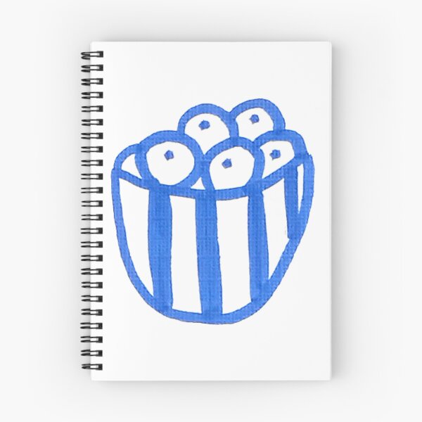 Item preview, Illustrated Blue Olive Bowl designed and sold by ElizabethCoelho.