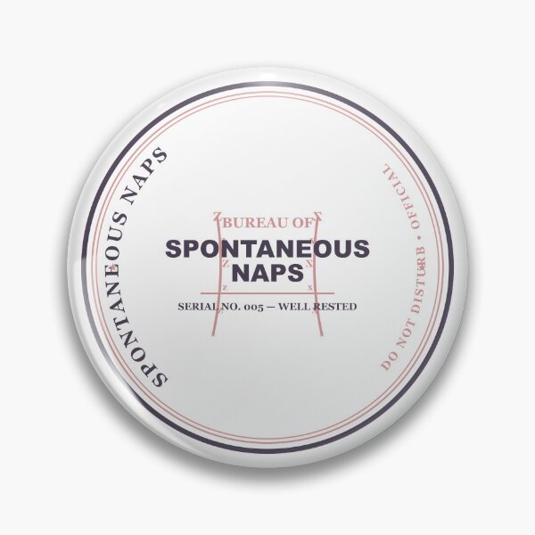 Item preview, Bureau Of Spontaneous Naps Official Seal Funny Design designed and sold by Mega-Shopping.