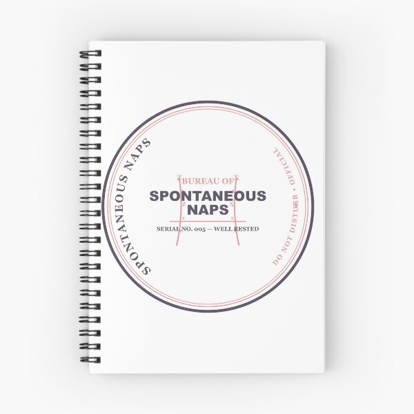Item preview, Bureau Of Spontaneous Naps Official Seal Funny Design designed and sold by Mega-Shopping.