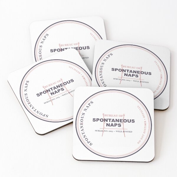 Item preview, Bureau Of Spontaneous Naps Official Seal Funny Design designed and sold by Mega-Shopping.