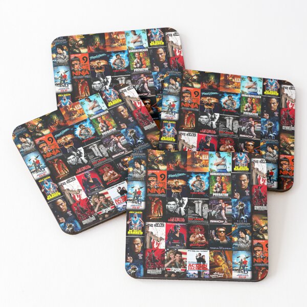 Item preview, 1980s Action Movie Classics designed and sold by Fed Up Design & Creation.