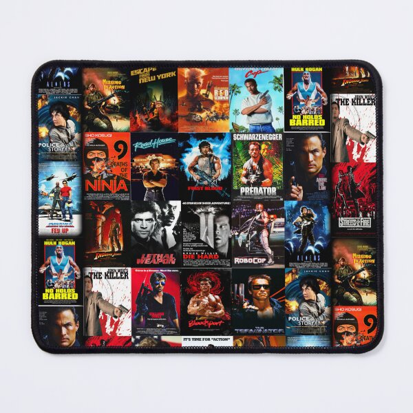 Item preview, 1980s Action Movie Classics designed and sold by Fed Up Design & Creation.