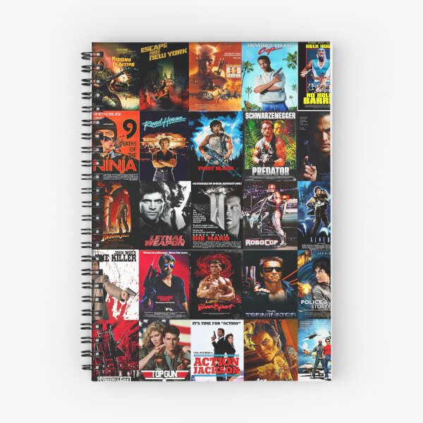 Item preview, 1980s Action Movie Classics designed and sold by Fed Up Design & Creation.