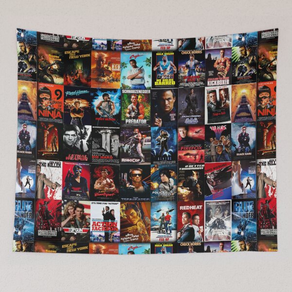 Item preview, 1980s Action Movie Classics designed and sold by Fed Up Design & Creation.