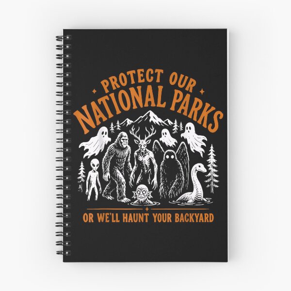 Item preview, Protect Our National Parks Art Horror  designed and sold by Rahamkshop.