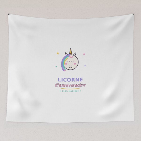 Item preview, Magical Unicorn Birthday designed and sold by ztouche.