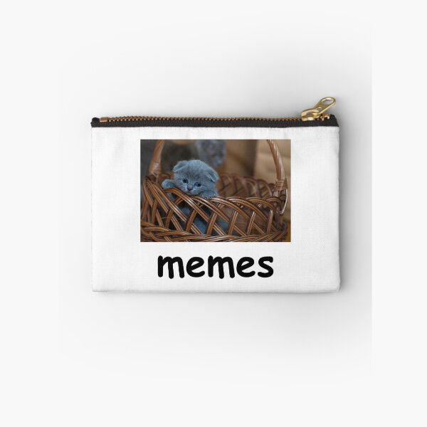Item preview, memes cat in a basket designed and sold by gleba420.