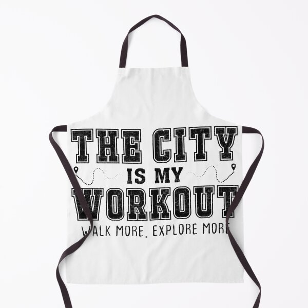 Item preview, The City Is My Workout – Walk More, Explore More designed and sold by LONscape.