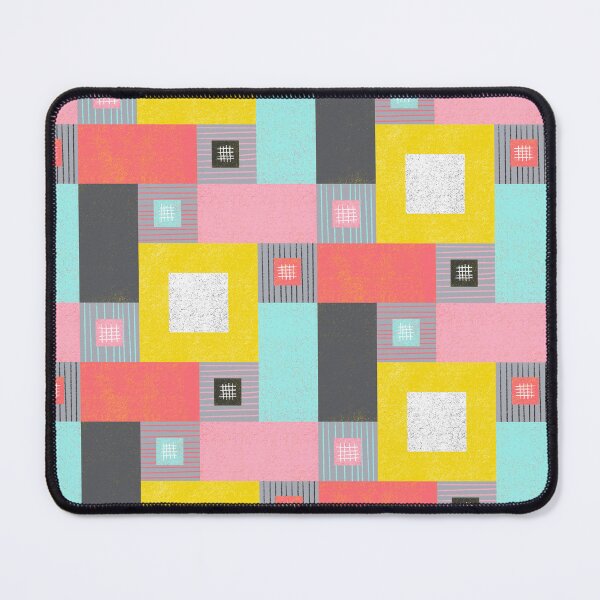 Item preview, Midmod Textured Geometric Patchwork designed and sold by Christine Philbrick.