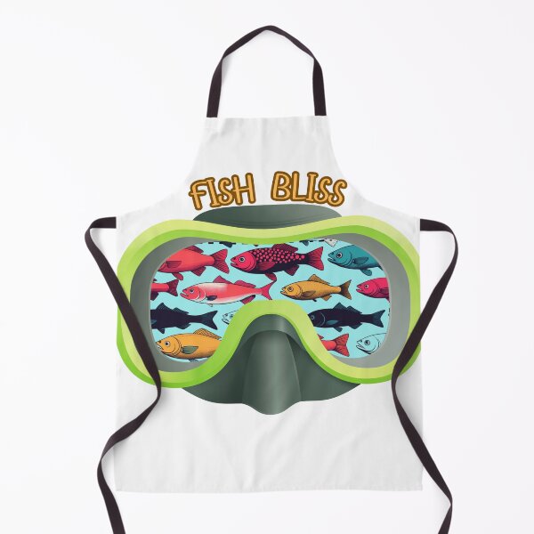 Item preview, Fish Bliss – Scuba Mask Reflection Graphic Tee | Diver's Dream Ocean Design designed and sold by SIGNAL & BLOOM.