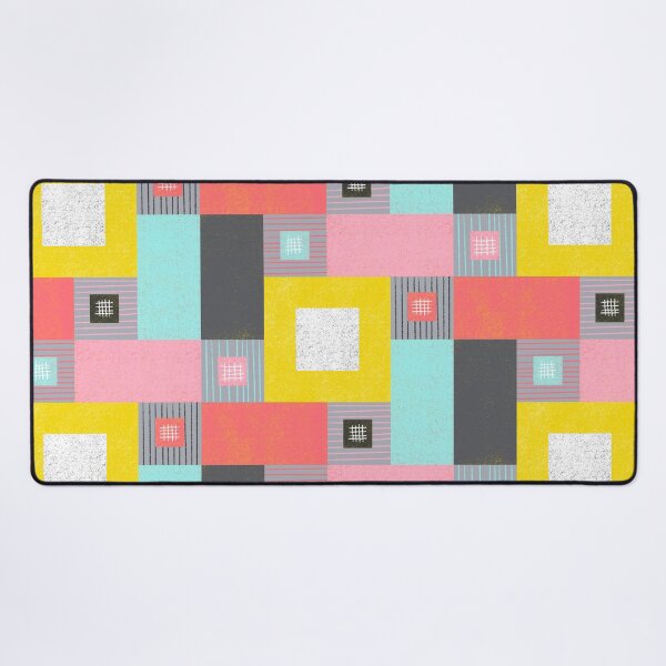 Item preview, Midmod Textured Geometric Patchwork designed and sold by Christine Philbrick.
