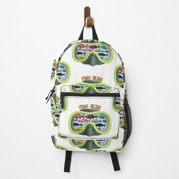 Item preview, Fish Bliss – Scuba Mask Reflection Graphic Tee | Diver's Dream Ocean Design designed and sold by SIGNAL & BLOOM.