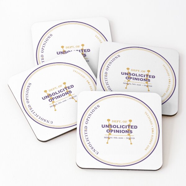 Item preview, Department Of Unsolicited Opinions Official Seal Funny Design designed and sold by Mega-Shopping.