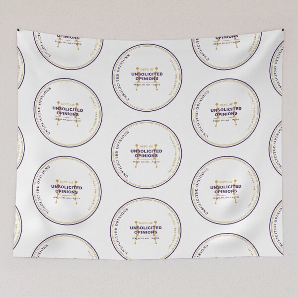Item preview, Department Of Unsolicited Opinions Official Seal Funny Design designed and sold by Mega-Shopping.